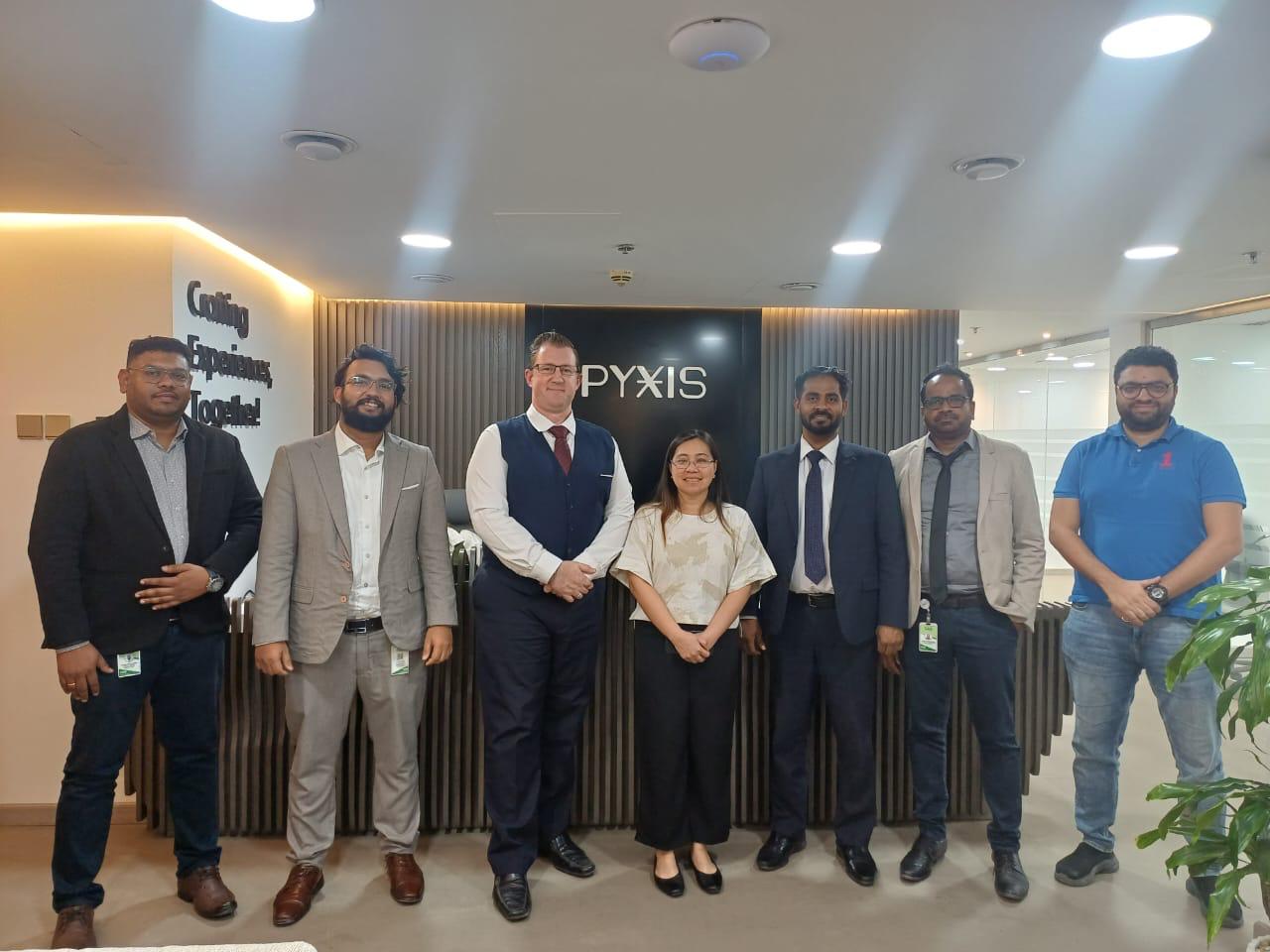 Project signing with the Pyxis